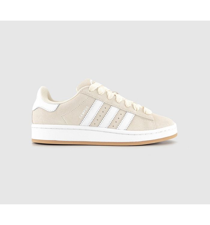 adidas Womens Campus 00s Wonder White White Gum