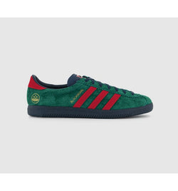 adidas Womens Consortium Blackburn Spzl Trainers College Green Better Scarlet Night Indigo