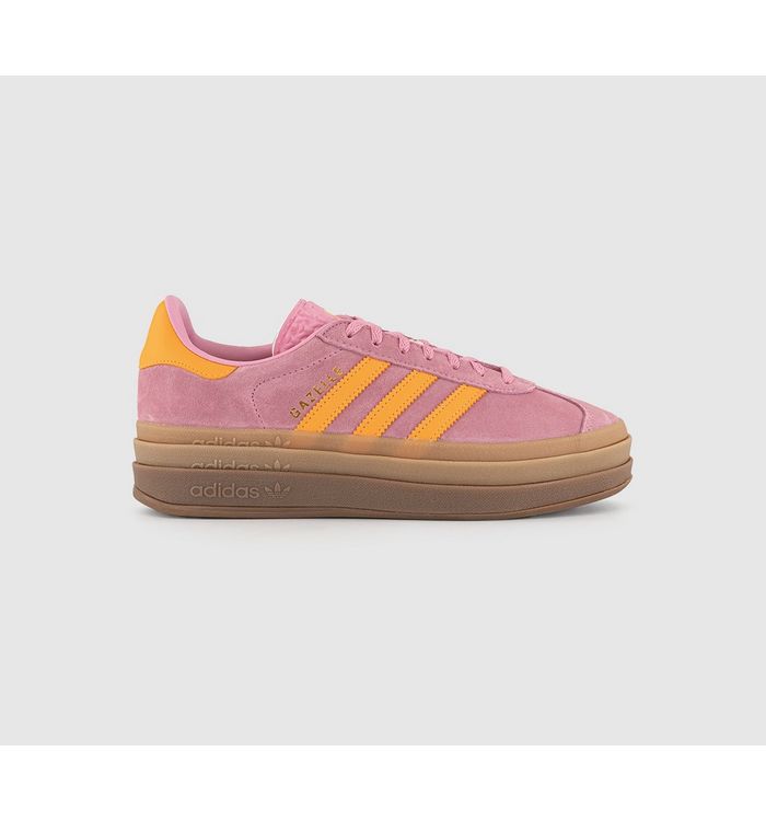 adidas Womens Gazelle Bold W Trainers Bliss Pink Spark Bliss Pink Gum