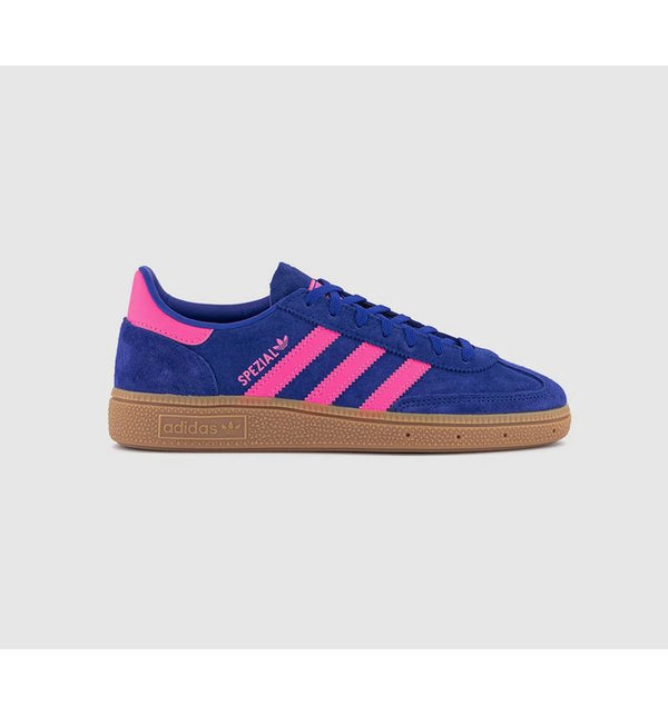 adidas Womens Handball Spezial Trainers Lucid Blue Lucid Pink Gum