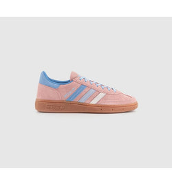 adidas Womens Handball Spezial Trainers Semi Pink Spark Light Blue Sky