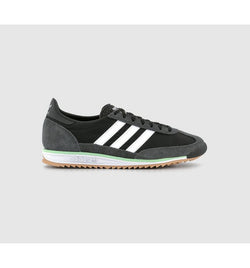 adidas Womens SL 72 Trainers Black White Carbon