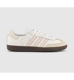 adidas Womens Samba OG Trainers Cloud White Wonder Quartz Wonder White