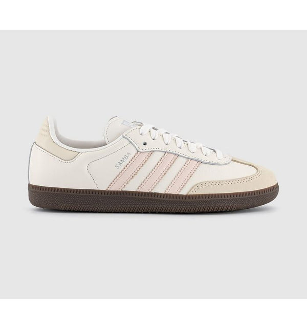 adidas Womens Samba OG Trainers Cloud White Wonder Quartz Wonder White