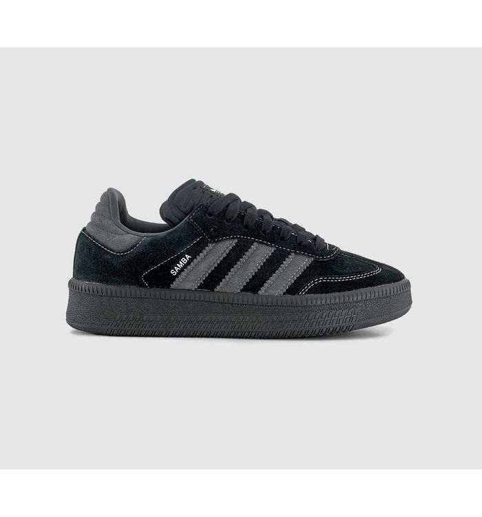 adidas Womens Samba Xlg Trainers Black Caron Carbon In Brown