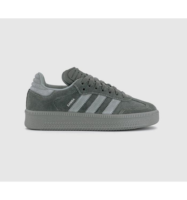 adidas Womens Samba Xlg Trainers Carbon Grey Grey