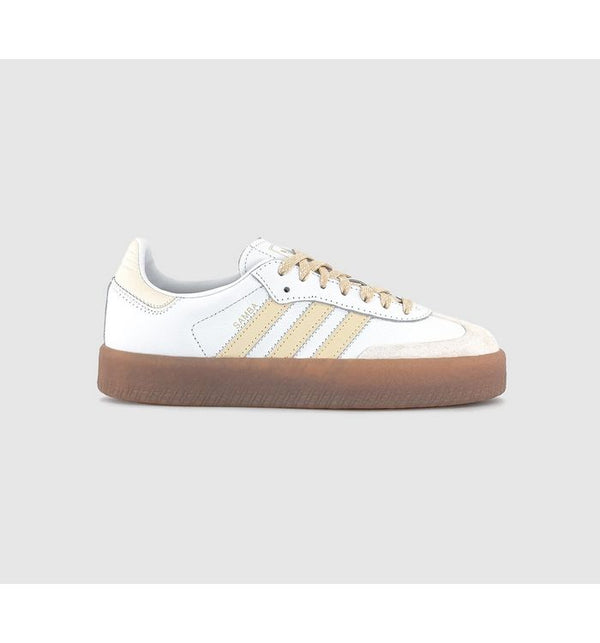 adidas Womens Sambae Trainers White Wonder White Offwhite