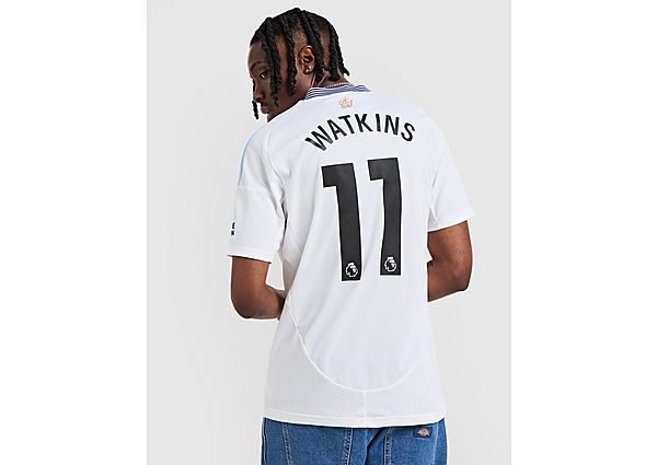 adidas Aston Villa 2024/25 Watkins #11 Away Shirt  White