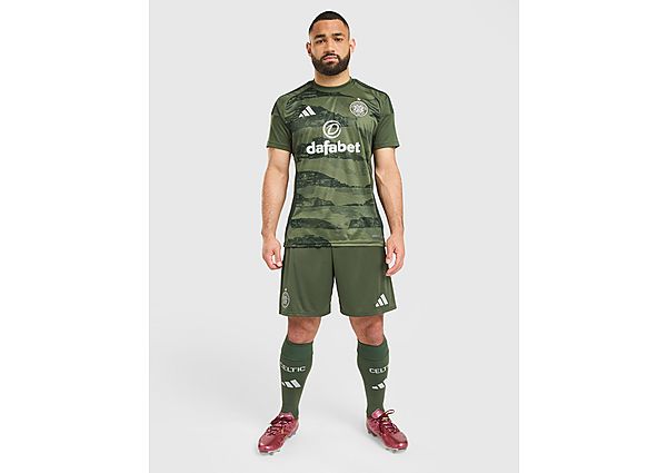 adidas Celtic 2024/25 Third Shorts  Green