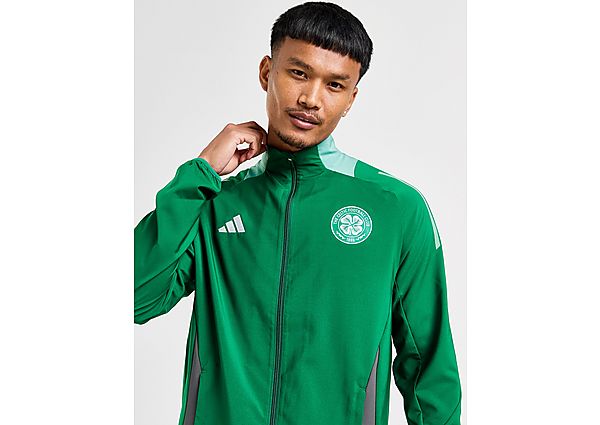 adidas Celtic Presentation Jacket  Green