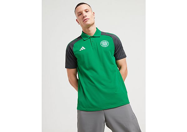 adidas Celtic Tiro 24 Polo Shirt  Green