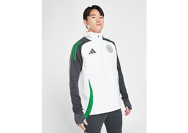 adidas Celtic Winterised Top  White