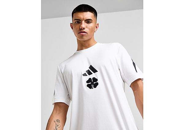 adidas Celtic Z.N.E. T Shirt  White