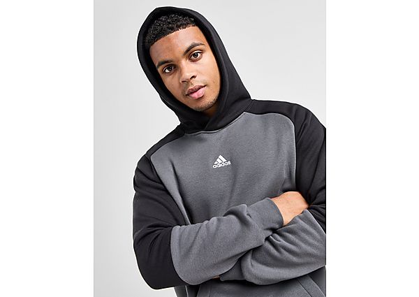 adidas Colour Block Essentials Hoodie  Grey