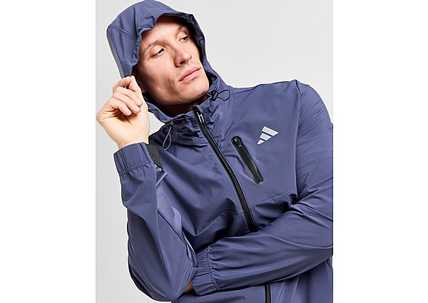 adidas Designed for Training Full Zip Jacket  Navy