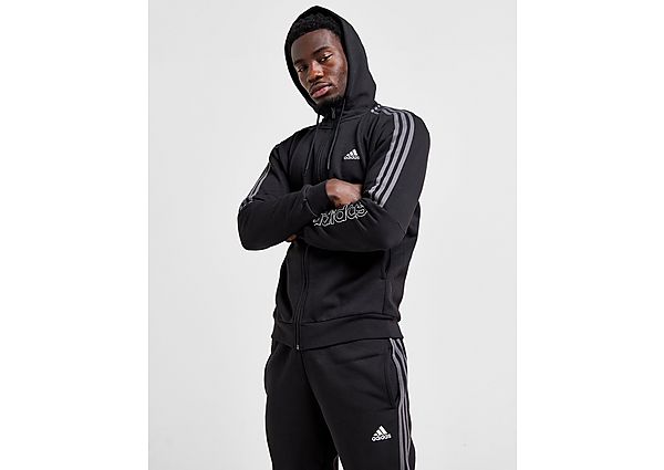 adidas Energize Full Zip Hoodie  Black