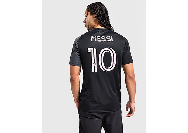 adidas Inter Miami CF 2025/26 Messi #10 Away Shirt  Black