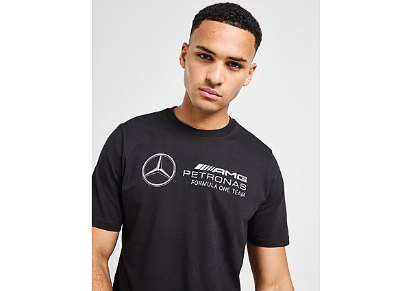 adidas Mercedes AMG Petronas F1 DNA Graphic T Shirt  Black