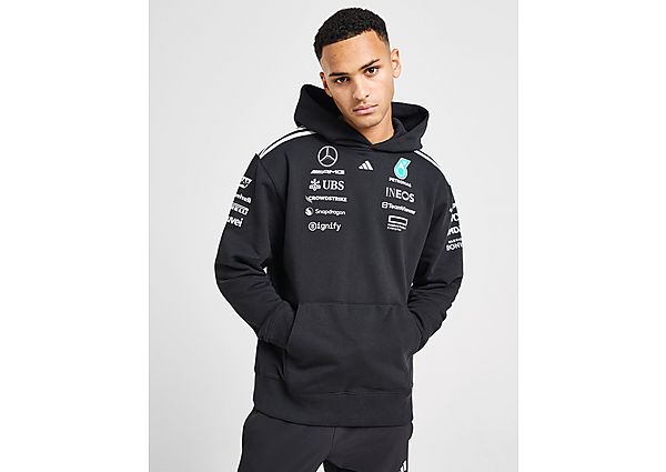 adidas Mercedes AMG Petronas F1 Team Hoodie  Black