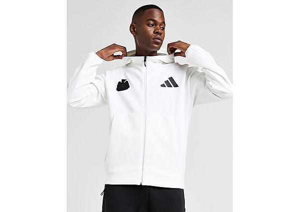 adidas Newcastle United FC Z.N.E. Hoodie  White