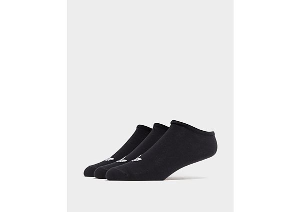 adidas Originals 3 Pack Trainer Socks  BLACK