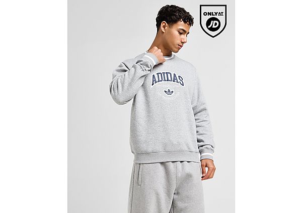 adidas Originals Arch Crew Sweatshirt  Grey