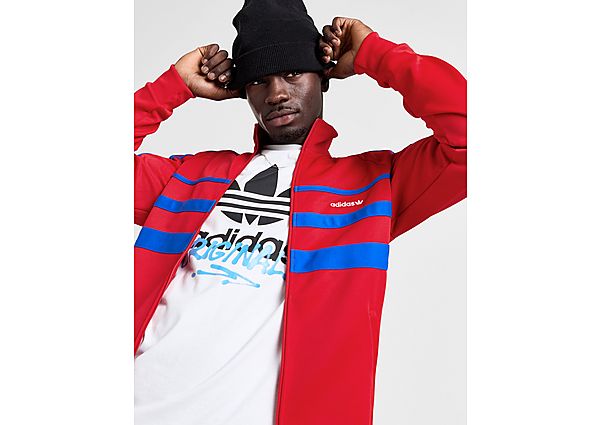 adidas Originals First Track Top  Red