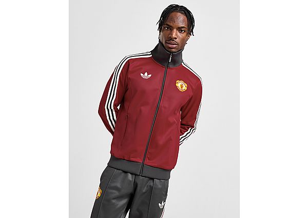 adidas Originals Manchester United FC OG Beckenbauer Track Top  Red