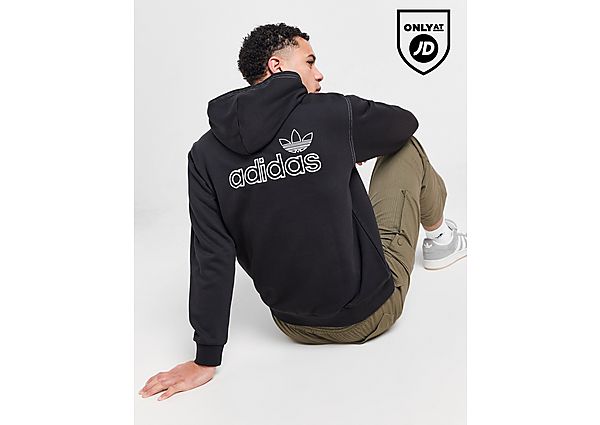 adidas Originals Stitch Hoodie  Black