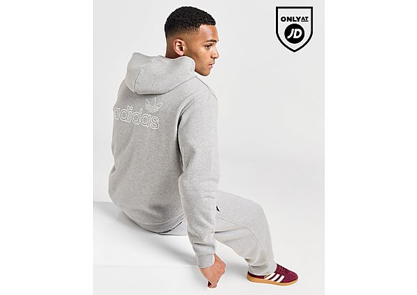 adidas Originals Stitch Hoodie  Grey