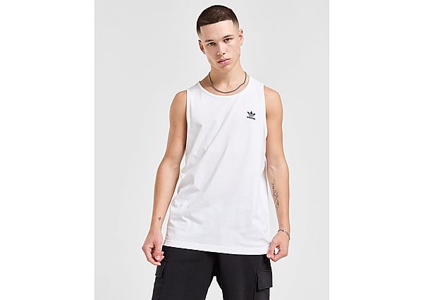 adidas Originals Trefoil Essential Tank Top  White