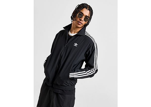 adidas Originals Woven Firebird Track Top  Black