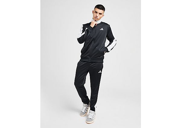 adidas Poly Panel Tracksuit  Black