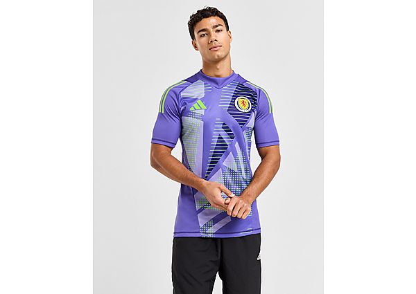 adidas Scotland 2024 Goalkeeper Away Shirt  Purple