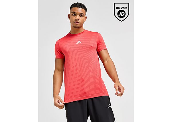 adidas Seamless T Shirt  Red