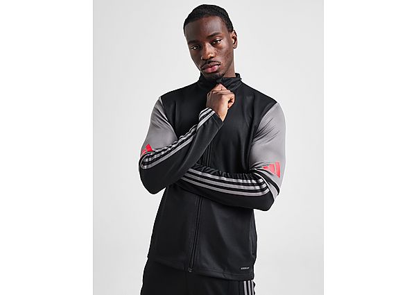 adidas Squadra 25 1/4 Zip Top  Black