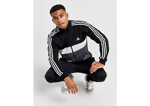 adidas Tiberio Tracksuit  Black