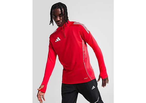 adidas Tiro 25 Competition 1/4 Zip Top  Red