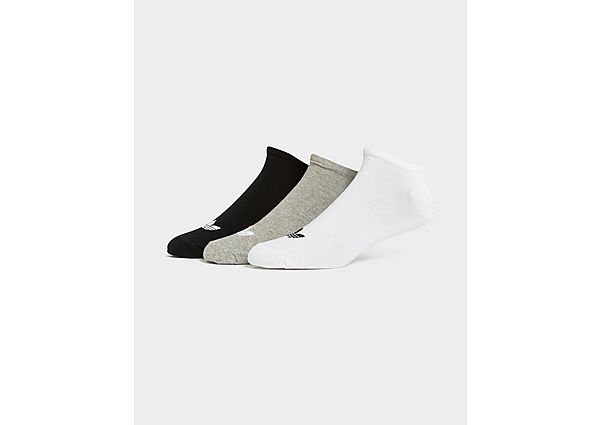 adidas Trefoil Liner Socks 3 Pairs  White