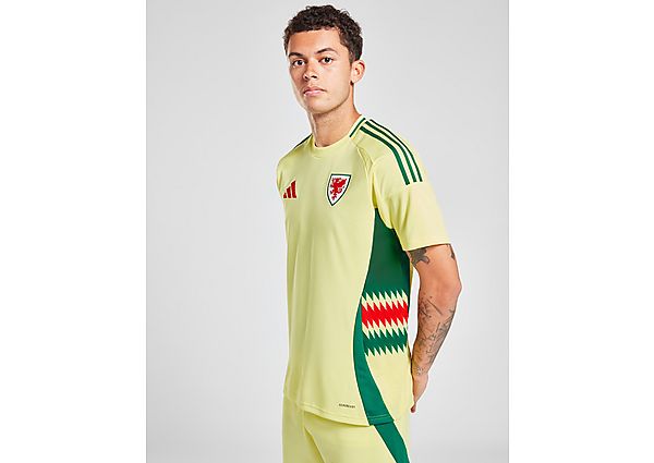 adidas Wales 2024 Away Shirt  Pearl Citrine S14