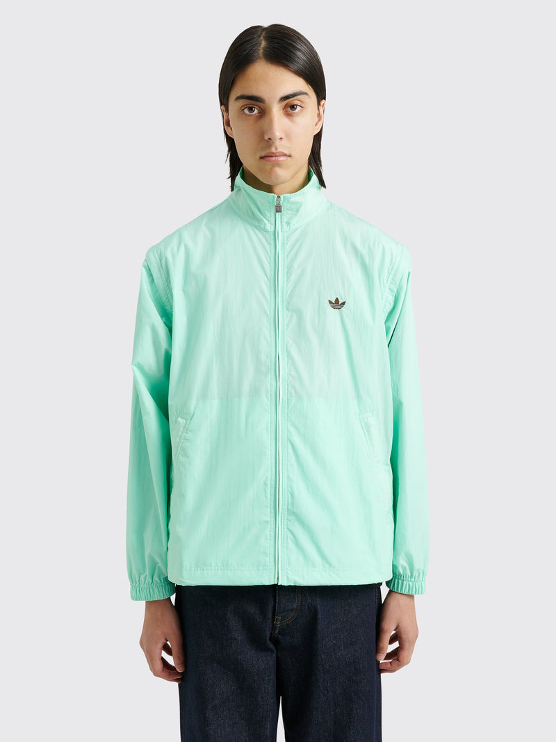 adidas x Wales Bonner Nylon Anorak Jacket Clemin Green