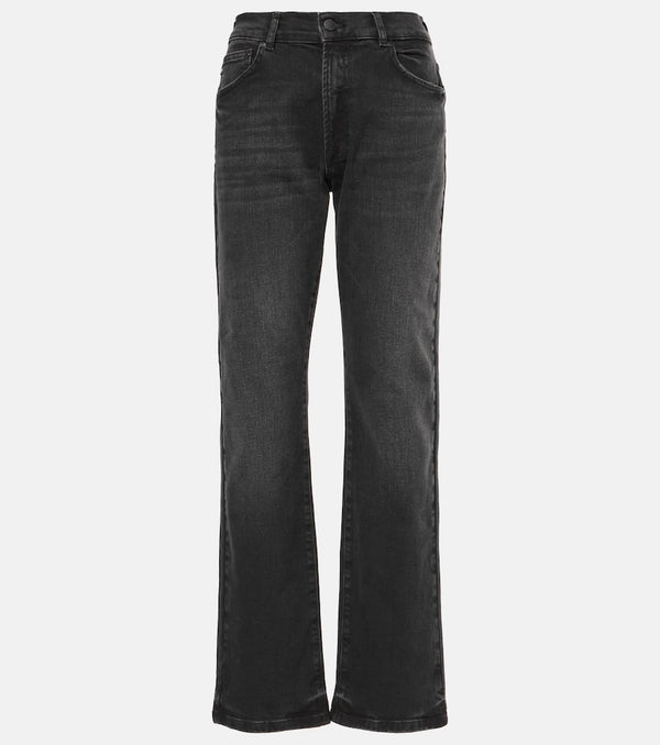 AG Jeans Lanzarote mid-rise straight jeans