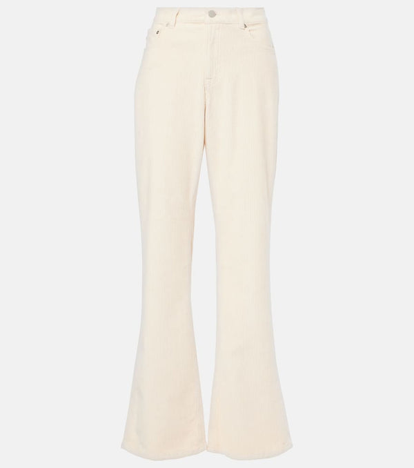 AG Jeans Padua mid-rise cotton corduroy flared jeans