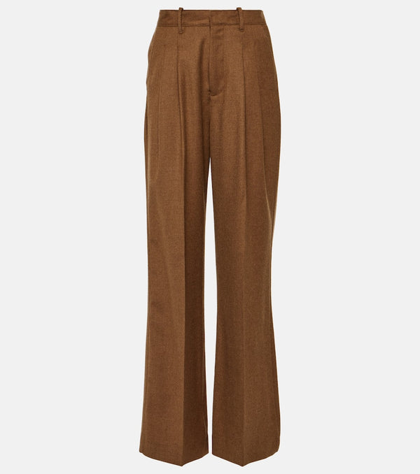 AG Jeans x EmRata Joan wool wide-leg pants