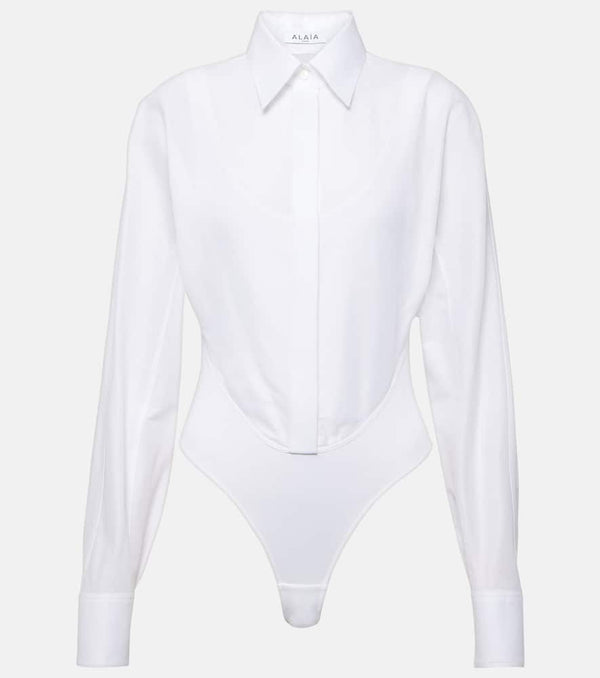 Alaïa Cotton bodysuit