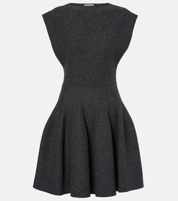 Alaïa Godet silk-blend minidress