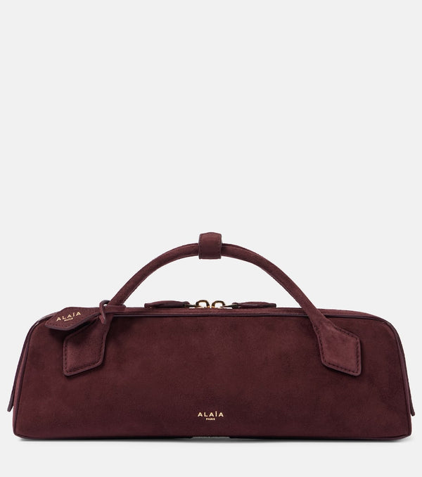 Alaïa Le Teckel suede clutch