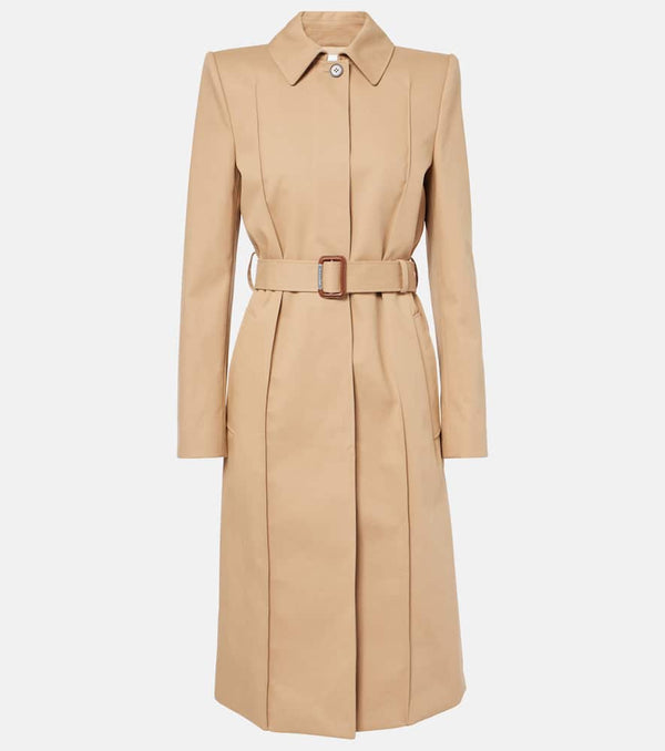 Alexander McQueen Cotton trench coat