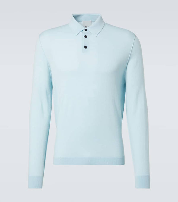 Allude Virgin wool polo sweater