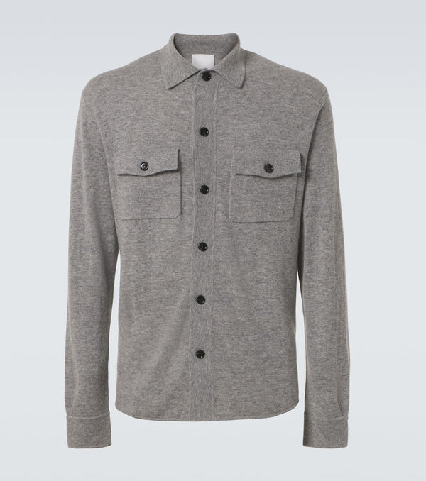 Allude Wool and cashmere overshirt